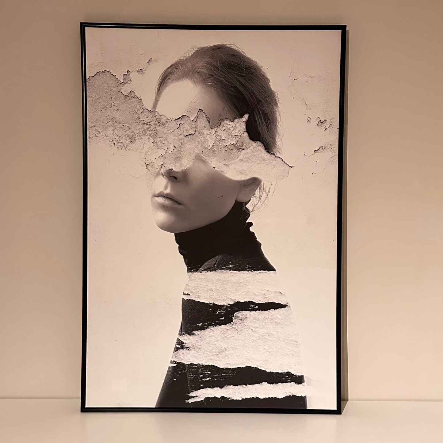 Cuadro Decor Woman B/W