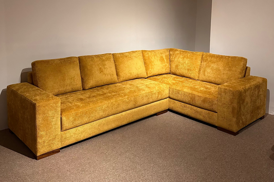 SOFA AIDALO MOSTAZA TEXTURA
