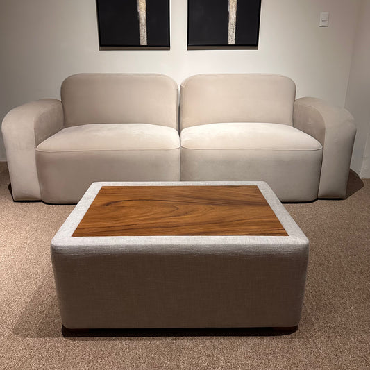 MESA DE CENTRO CORTEFIEL CONACASTE TAPICERIA GRIS