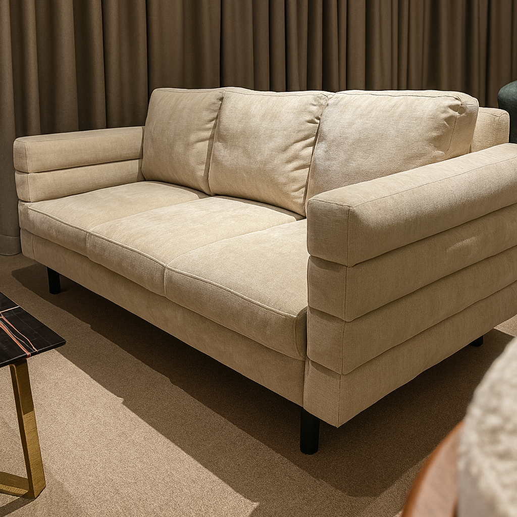 Sofa 2 plazas Linen Beige